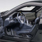 PORSCHE 911 CARRERA GT3 RS (991) GLOSS BLACK SILVER WHEELS 1:18 AUTOART 78164