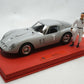 1/18 BBR FERRARI 250 GTO TEST MONZA STIRLIN MOSS RED DELUXE BASE W/DRIVER FIG MR