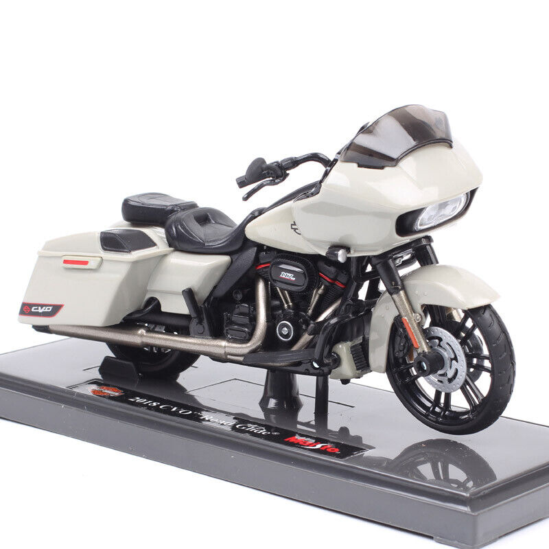 Maisto 1:18 Scale Harley CVO Road Glide Motorcycle Diecast Bike Models Toy 2018