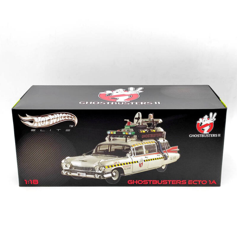 1/18 HOT WHEELS Cadillac Ghostbusters II ECTO 1A Elite X5470 Diecast Model Car $359.95 $649.9 ModelCarsHub