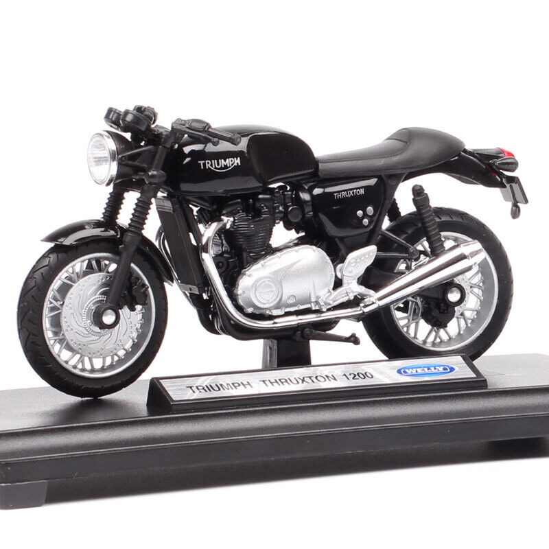 1/18 welly Triumph Thruxton 1200 cafe racer bike motorcycle diecast model toys