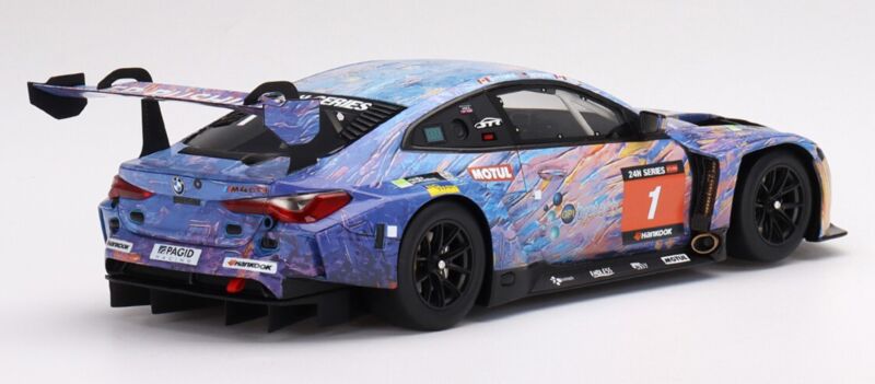 TSM True Scale 1:18 BMW M4 GT3 #1 ST RACING WINNER 12H MUGELLO 2022 TOP SPEED