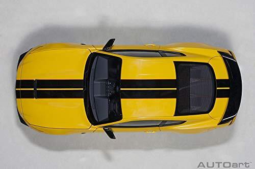 1/18 AUTOart Ford Shelby GT350R Yellow Black Stripes Diecast