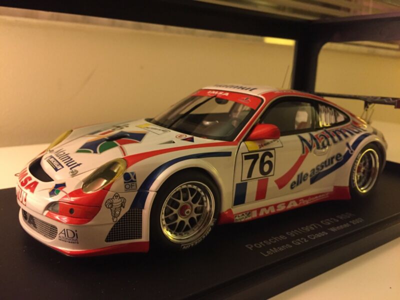 AUTOart 1:18 Porsche 911 (997) GT3 RSR LeMans 2007 GT2 Class Winner