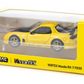 Tarmac Works GLOBAL64 Yellow Metallic VERTEX Mazda RX-7 FD3S 1:64 Diecast Car
