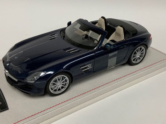 1/18 Minichamps Mercedes Benz SLS AMG Roadster in Metallic Blue 2011 Custom AB07 $309.95 $389.99 ModelCarsHub