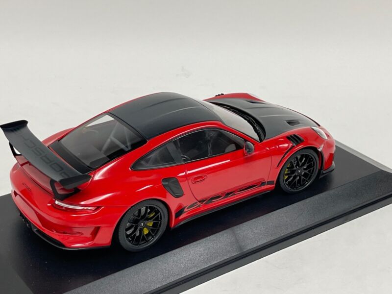 1/18 Minichamps Porsche 911 "991.2" GT3 RS in Red with Weissach Package P6A $329.95 ModelCarsHub