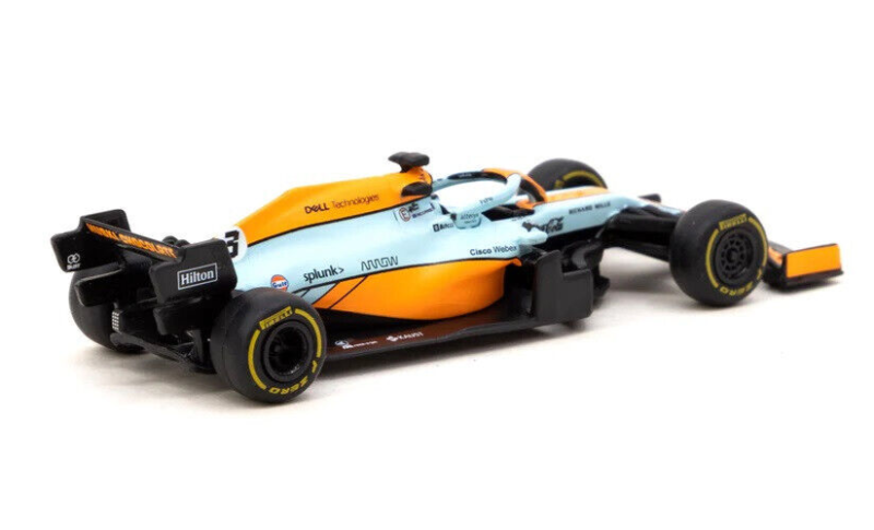 Tarmac Works Daniel Ricciardo McLaren MCL35M -2021 Monaco GP 1:64 Diecast F1 Car