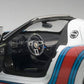 AUTOart 1/18 Porsche 918 Spyder Weissach package white/Martini stripe model car