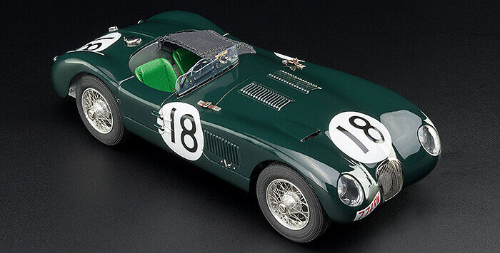 1:18 CMC Jaguar C-Type 1953 LeMans Winner Rolt / Hamilton M-195