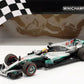 Lewis Hamilton Mercedes AMG W08 World Champion 2017 by Minichamps 1:18