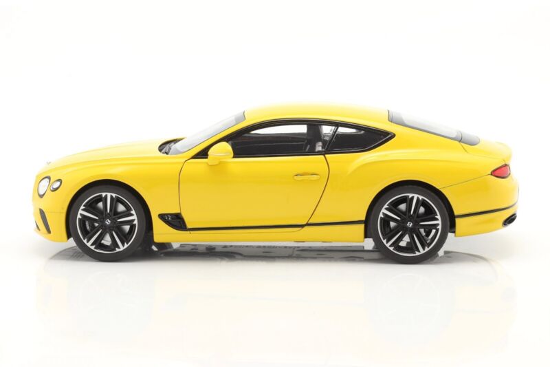 BENTLEY CONTINENTAL GT 2018 Monaco Yellow - 1/18 - NOREV