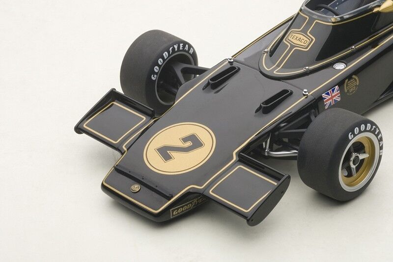 Autoart LOTUS 72E 1973 PETERSON #2 COMPOSITE MODEL in 1/18 Scale New! In Stock!