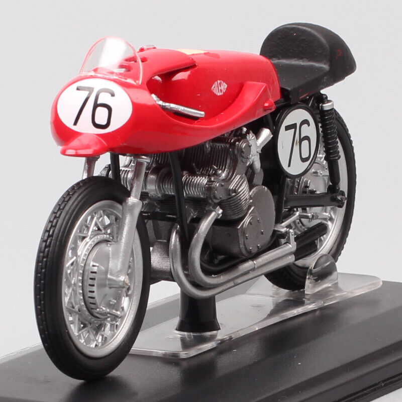 1/22 Italeri Gilera 4cil 500 No#76 race G Duke 1954 motorcycle Diecast model toy