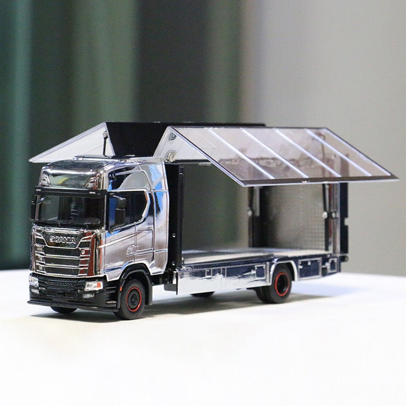 GCD 1/64 Scania S730 Double Deck Gull Wing Tow Truck Diecast Model Car