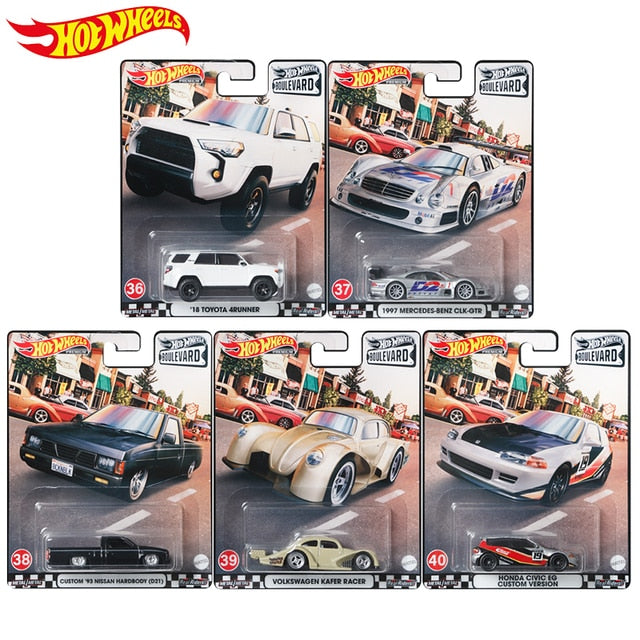 Hot Wheels Boulevard #36 - '18 Toyota 4Runner White TRD 1/64