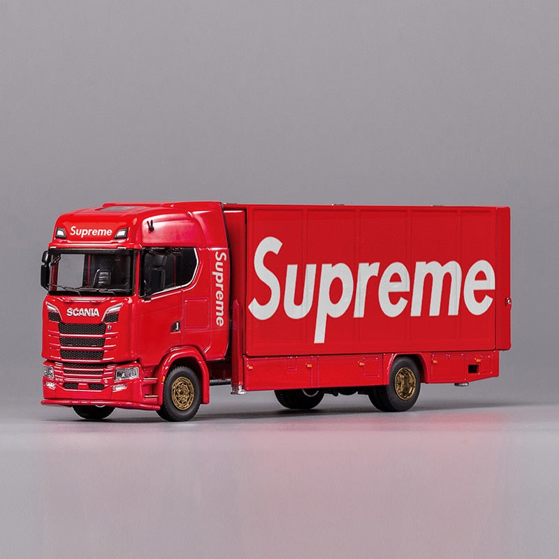 GCD 1/64 Scania S730 Double Deck Gull Wing Tow Truck Diecast Model Car