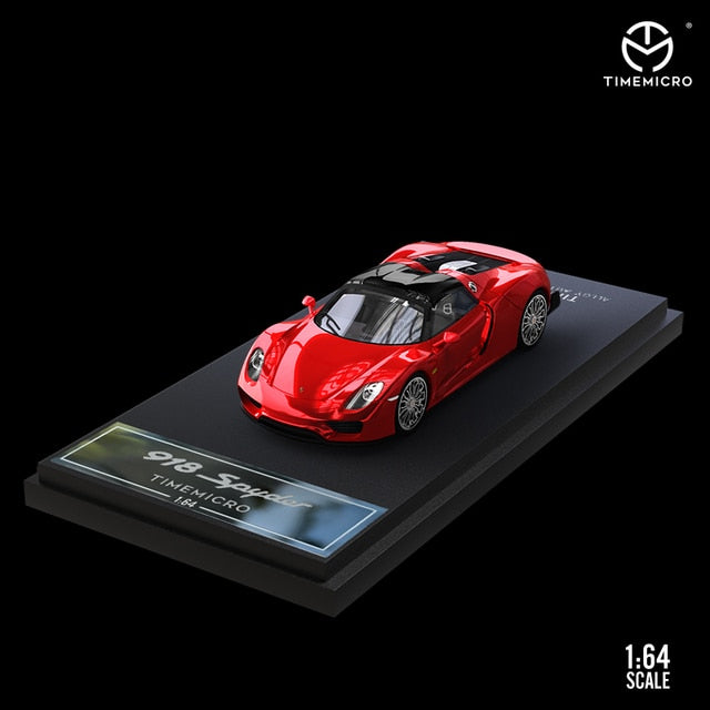 Timemicro 1:64 918 Spyder Alloy Diecast Car Model