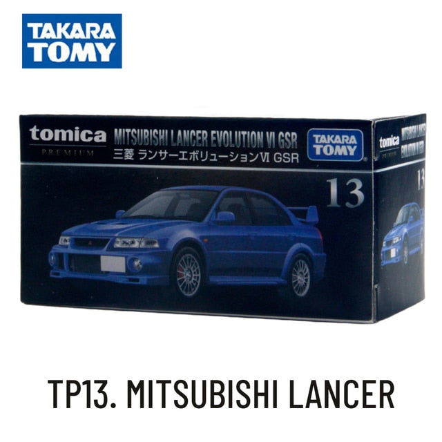 Takara Tomy Tomica Premium TP, SUBARU IMPREZA WRX TYPE R Scale Car Model Replica Collection, 1/64