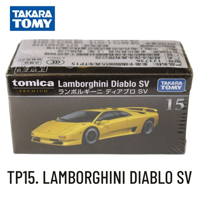 Takara Tomy Tomica Premium TP, SUBARU IMPREZA WRX TYPE R Scale Car Model Replica Collection, 1/64