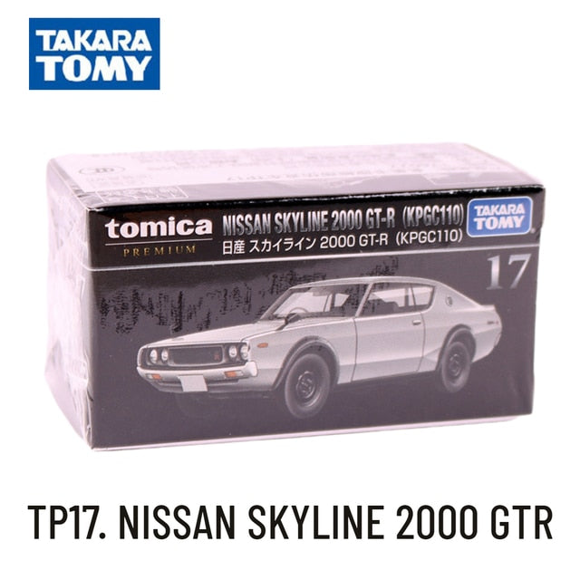 Takara Tomy Tomica Premium TP, SUBARU IMPREZA WRX TYPE R Scale Car Model Replica Collection, 1/64