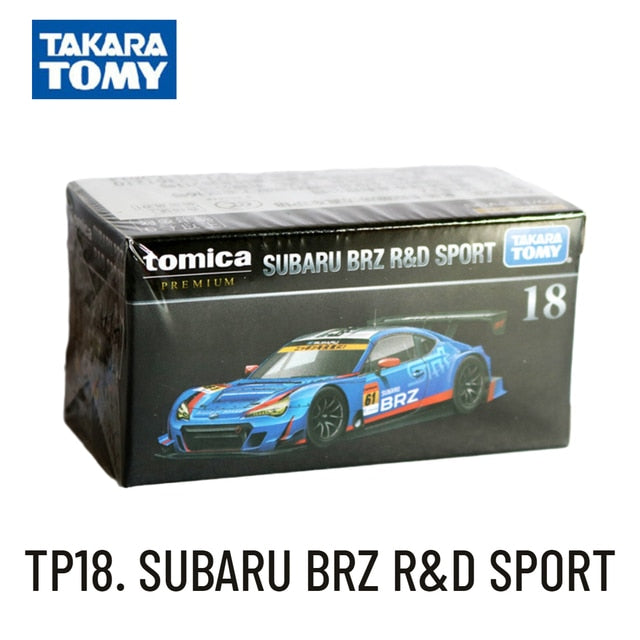 Takara Tomy Tomica Premium TP, SUBARU IMPREZA WRX TYPE R Scale Car Model Replica Collection, 1/64