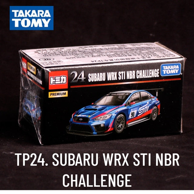 Takara Tomy Tomica Premium TP, SUBARU IMPREZA WRX TYPE R Scale Car Model Replica Collection, 1/64