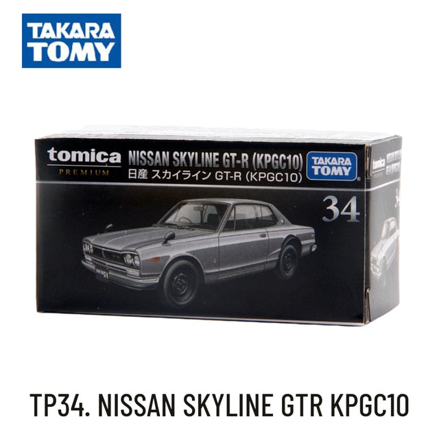 Takara Tomy Tomica Premium TP, SUBARU IMPREZA WRX TYPE R Scale Car Model Replica Collection, 1/64