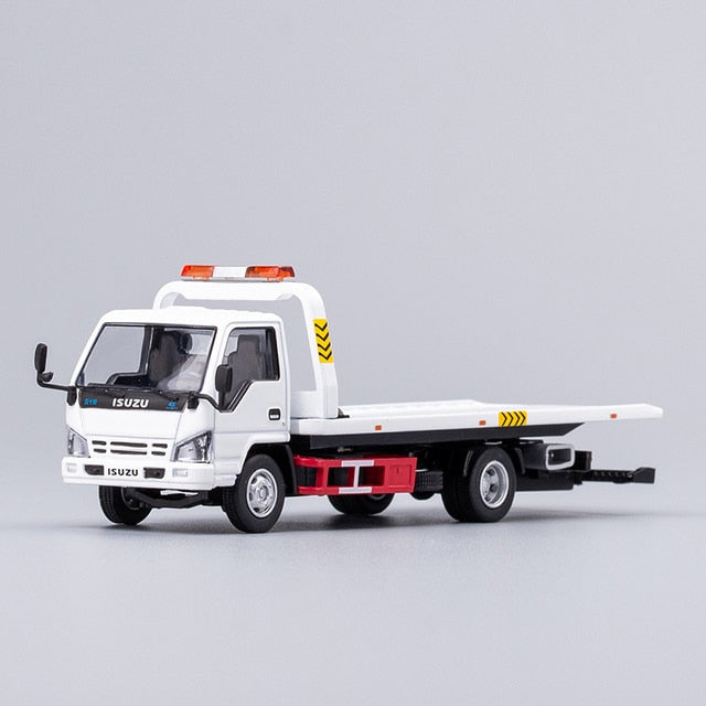 Gcd 1:64 Isuzu Series Reward Flatbed Tow Truck / Isuzu 4k Fire Truck Diecast Model Car - Railed/motor/cars/bicycles