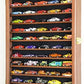 Hot Wheels Matchbox 1/64 Scale Diecast Display Case Cabinet Wall Rack w/UV Protection
